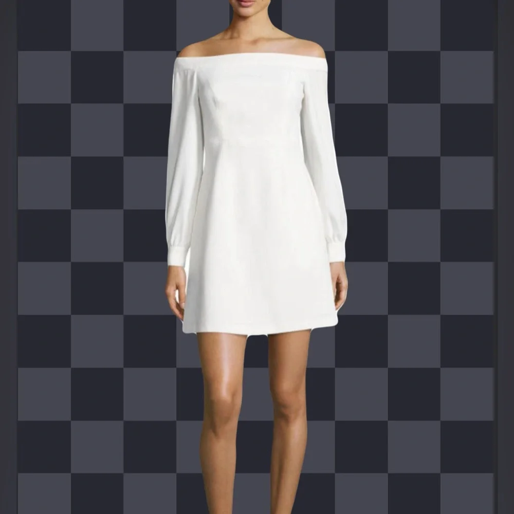 Jill Stuart Women's Off The Shoulder Cocktail - Picture 2 of 8